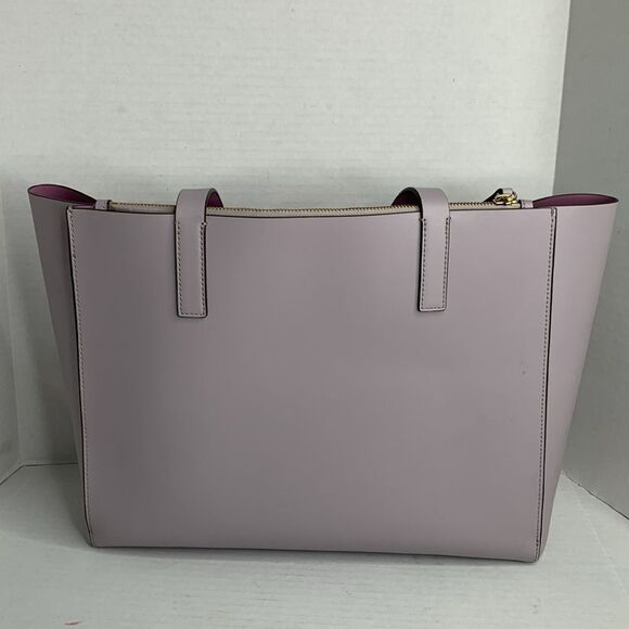 Kate Spade Nelle Putnum Drive lavender leather tote - Picture 5 of 12